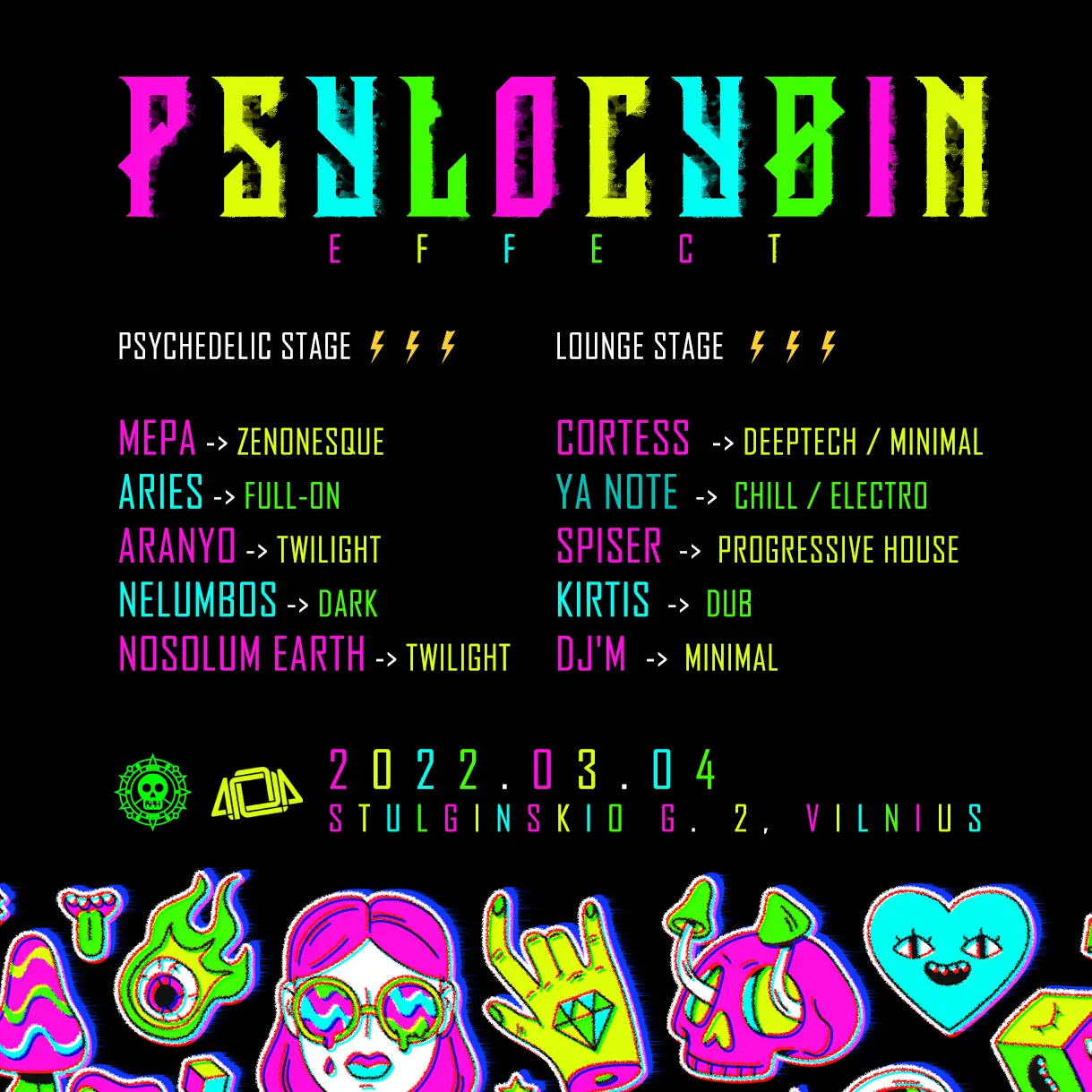 Psylocybin effect